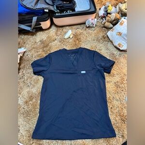 Figs navy scrub top size x-small